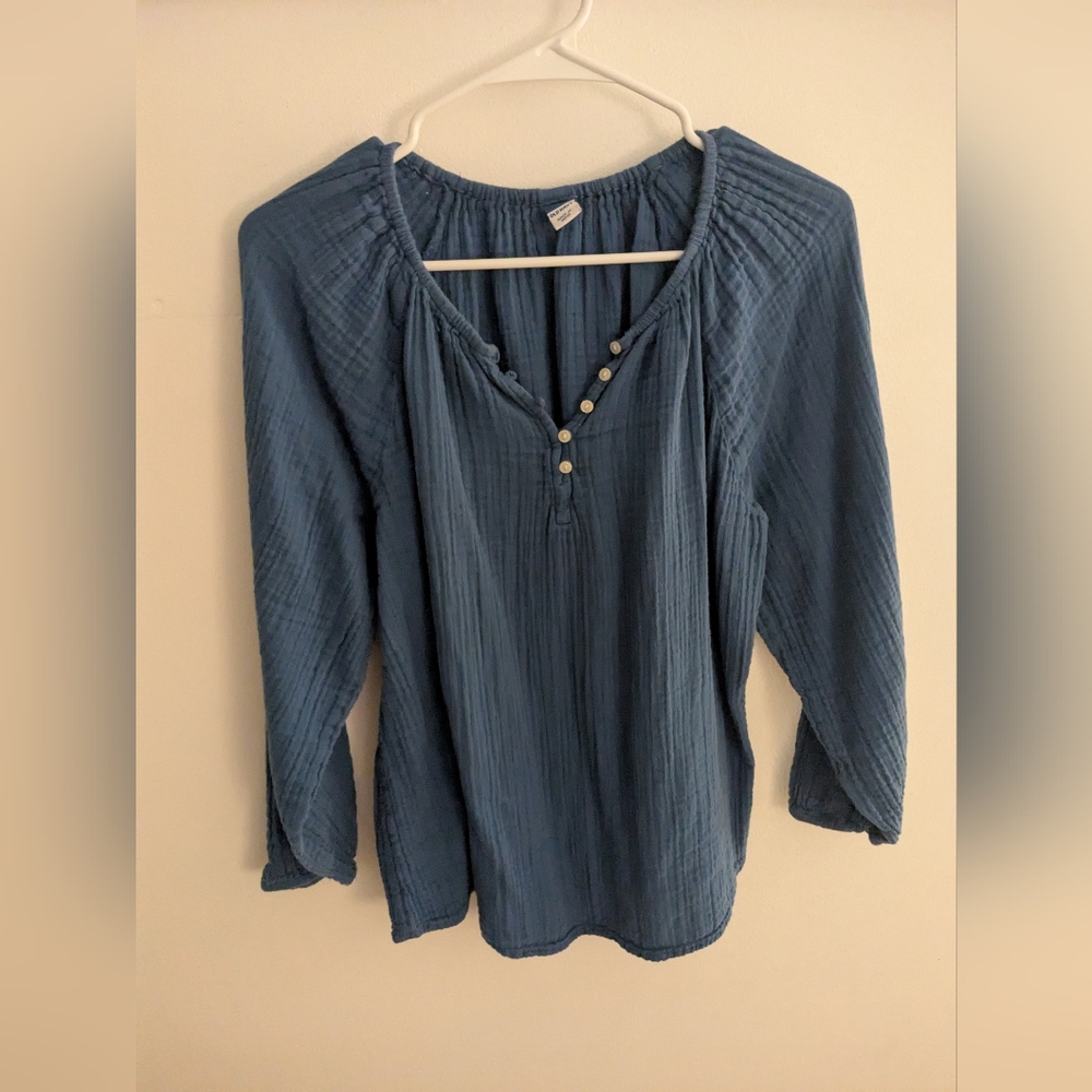 Cotton Gauze Top Old Navy